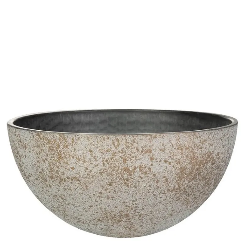 Nova blomsterpotte 25x12 cm concrete gold