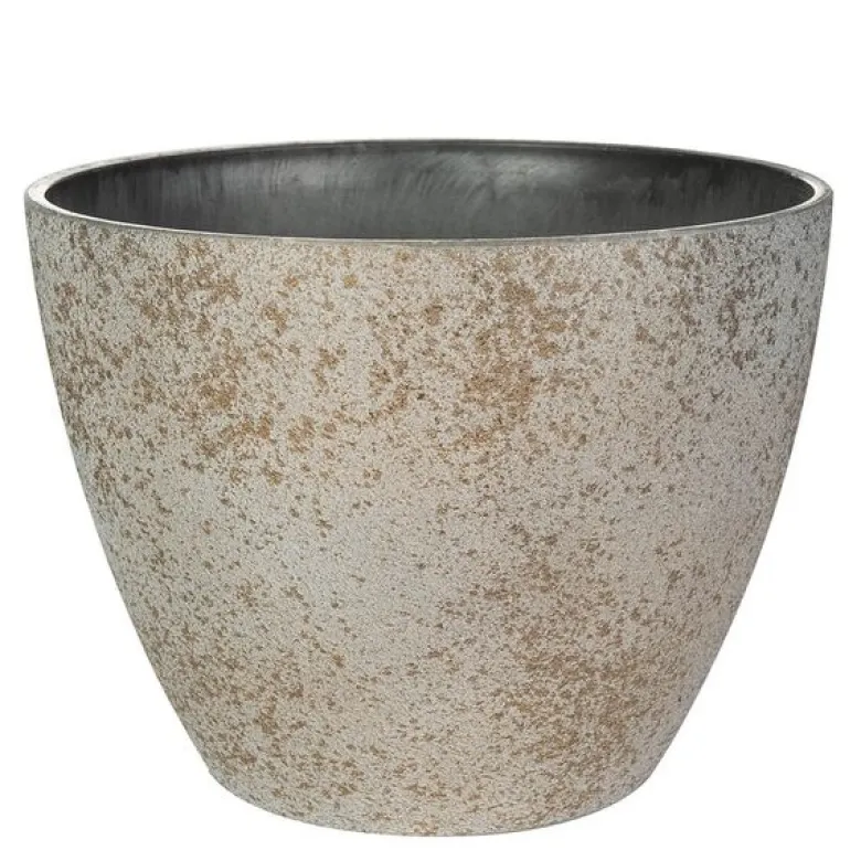 Nova blomsterpotte 29x22 cm concrete gold