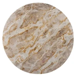 Nuni roterende fat 36 cm marmor brun