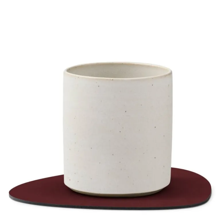 Nupo Curve glassbrikke 11x13 cm Burgundy