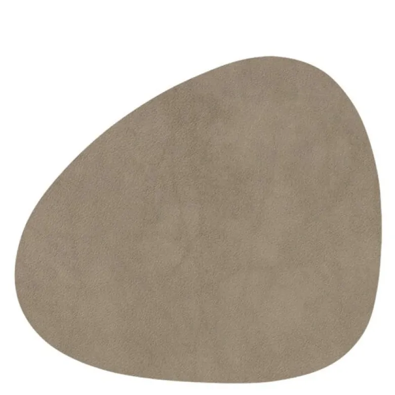 Nupo Curve glassunderlag 11x13 cm nomad grey