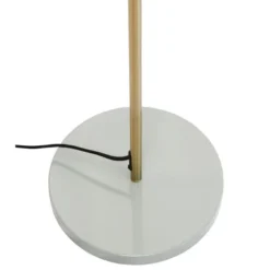 Ocean gulvlampe 160 cm olive/messing