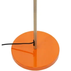 Ocean gulvlampe 160 cm orange/messing