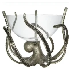 Octopus vinkjøler sølv