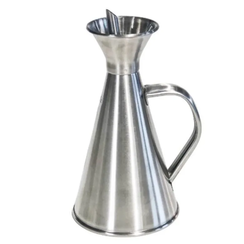 Olivenoljekanne 250 ml stål