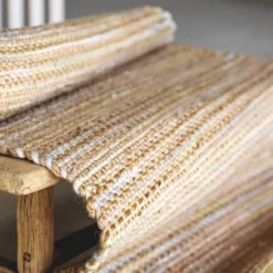 Olivia jute gulvløper 70x230 cm pastell