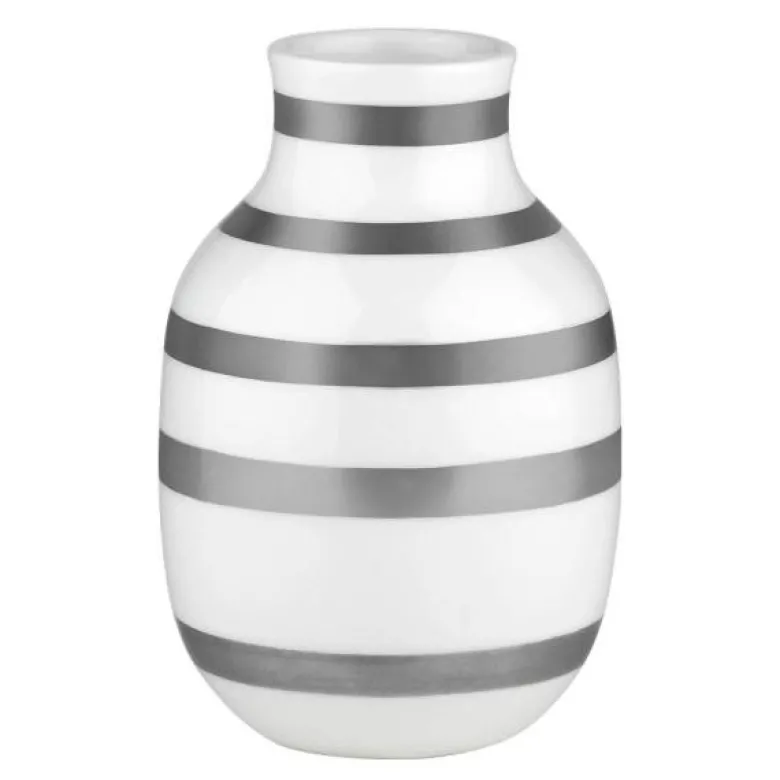 Omaggio vase 12,5 cm sølv