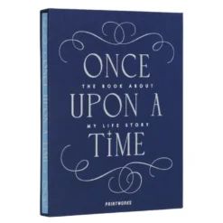 Once Upon a Time livshistoriebok blå