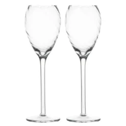 Opacity champagneglass 16 cl 2 stk klar