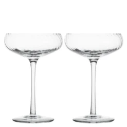 Opacity champagneglass 30 cl 2 stk klar