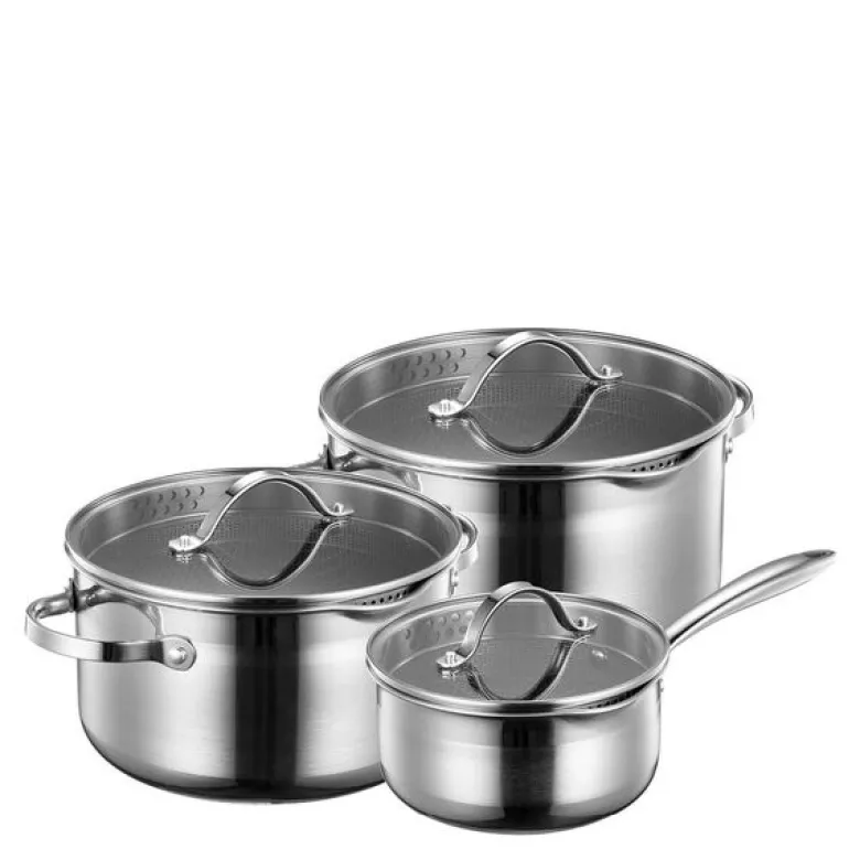 Optimal grytesett 3 deler 1,5/3,2/4,6L keramisk