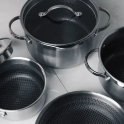 Optimal kasserolle m/keramisk belegg 1,5L blank