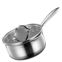Optimal kasserolle m/keramisk belegg 1,5L blank