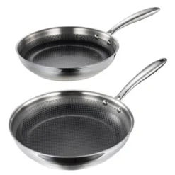 Optimal stekepannesett gryte m/keramisk belegg 2 stk 24+28 cm