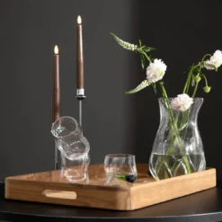 Organic Living vannglass 28 cl 4 stk klar