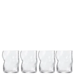 Organic Living vannglass 28 cl 4 stk klar