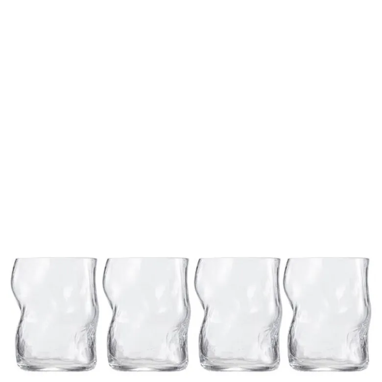 Organic Living vannglass 28 cl 4 stk klar