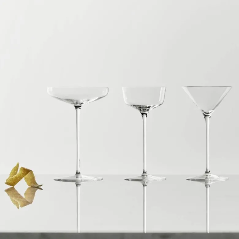 Orrefors x Björn Frantzén Nick & Nora glass 14 cl 2 stk