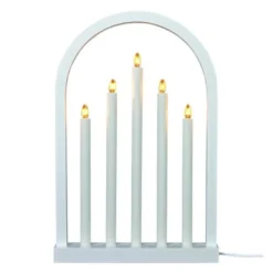 Oslo adventsstake 49 cm hvit
