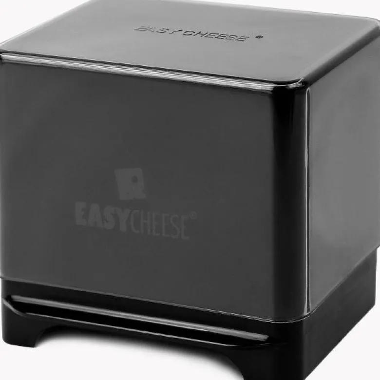 Osteklokke 1 kg svart