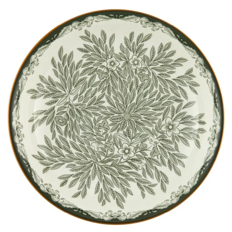 Ostindia Floris dyp tallerken 22 cm grønn