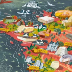 Ostpuslespill Frankrike 1000 brikker