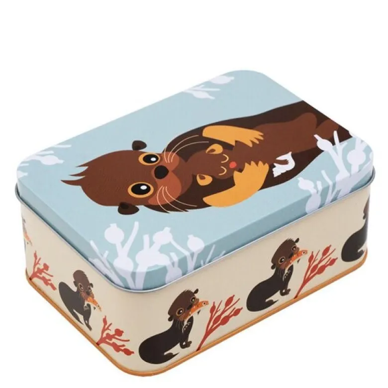 Otere matboks 6x10x14 cm blå
