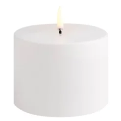 Outdoor LED-kubbelys utendørs 10,1x7,8 cm hvit