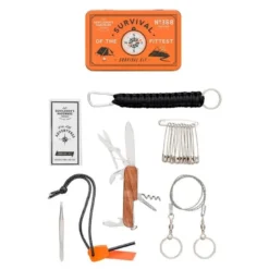 Overlevelsekit i boks oransje