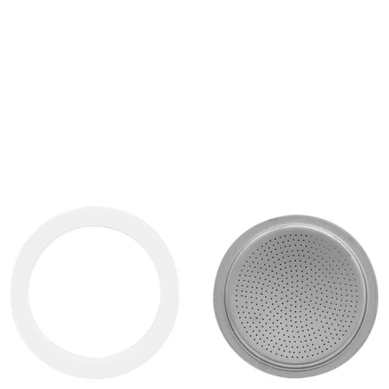 Pakning + filter til Bialetti 2-koppers mokkakanne