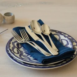 Palm bestikksett 24 deler stål