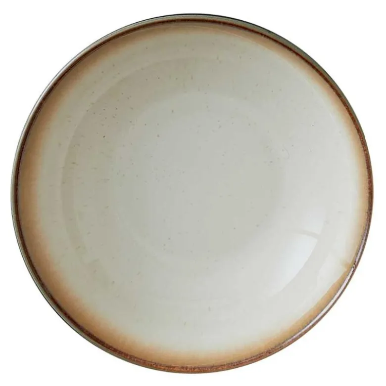 Pastaskål 20 cm krem/krem
