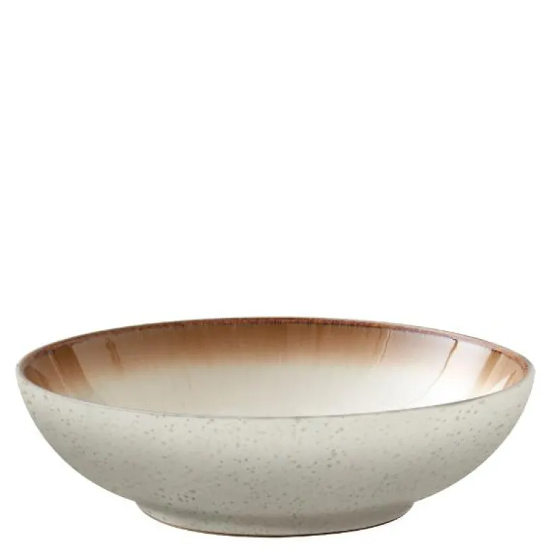 Pastaskål 20 cm krem/krem