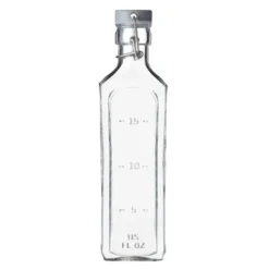Patentflaske firkantet 0,6L klar