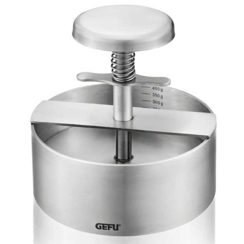 Patti hamburgerpresse 11,5 cm stål