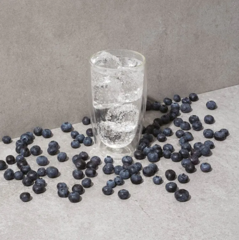 Pavina dobbeltvegget glass 45 cl 6 stk klar
