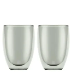 Pavina glass 35 cl 2 stk grå