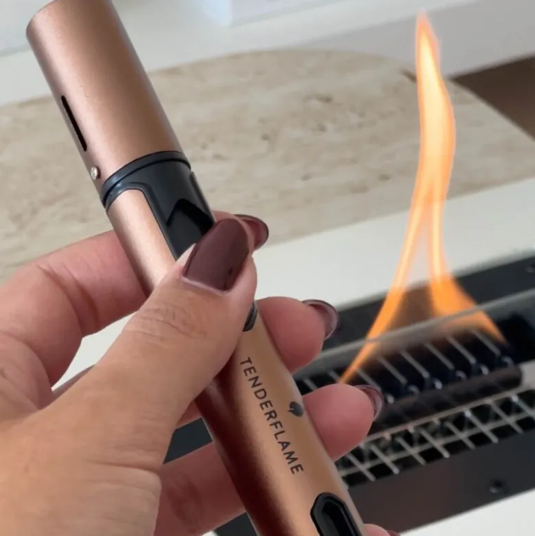 Pen Torch lighter 15,5 cm bronse