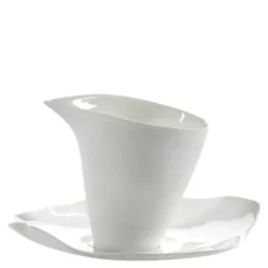 Perfect Imperfection melkemugge 15 cl hvit ginga
