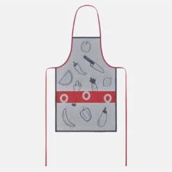 Petit Chef forkle barn bomull blå