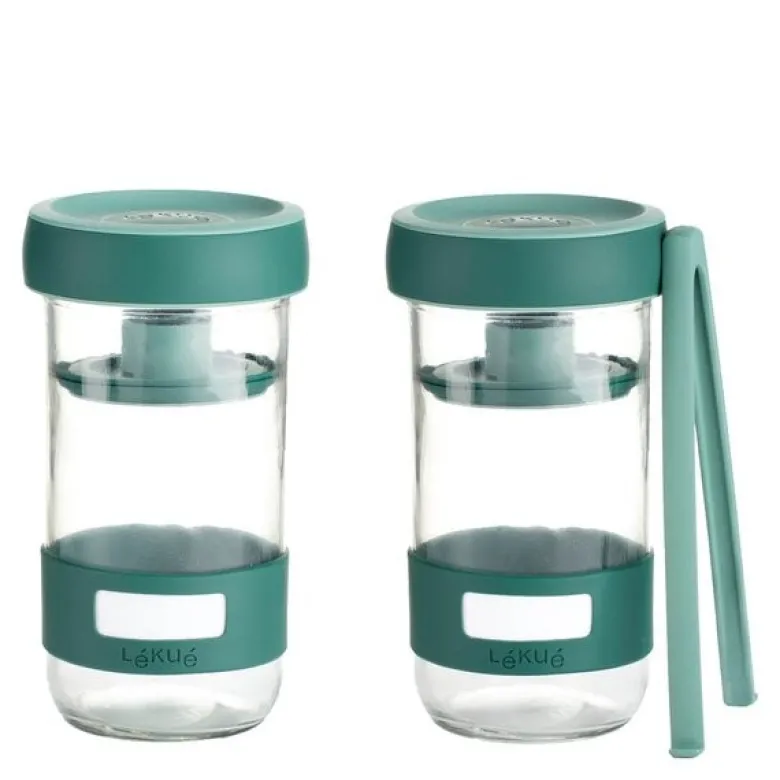 Pickles Kit startsett for sylting 3 deler grønn