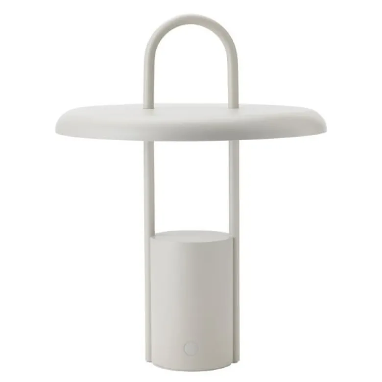Pier bærbar LED lampe 33,5 cm sand