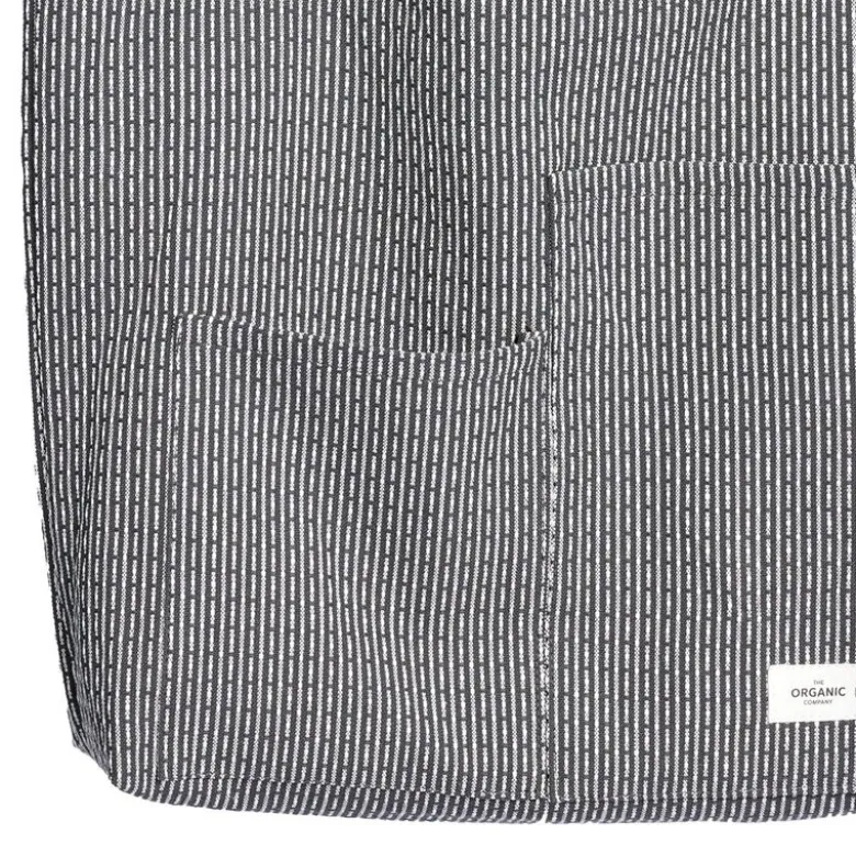 Piqué handlenett 30x35 cm evening grey