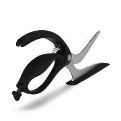Pizzasaks 32 cm svart/stål