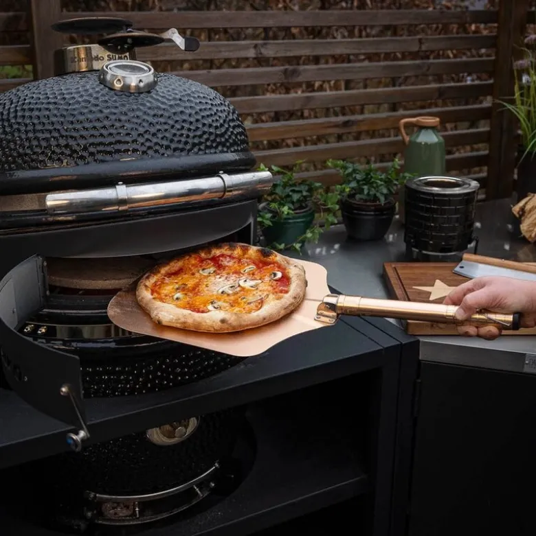 Pizzaspade sammenleggbar 66 cm gull