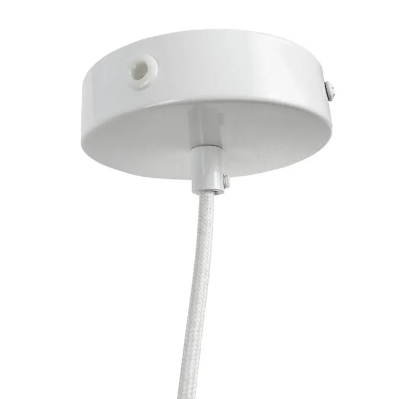 Planet pendel 36 cm hvit