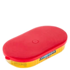 Plastlokk makrellboks 2 stk rød