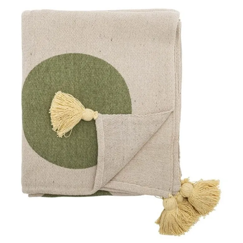 Pledd Clennie 160x130 cm natur