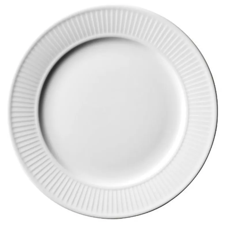 Plissé tallerken 22 cm