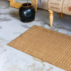 Ponsa jute dørmatte 60x90 cm